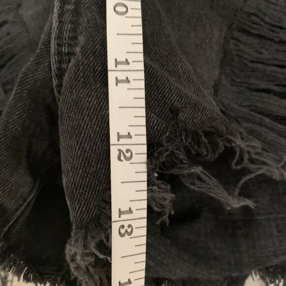 Distressed  Denim Festival Shorts - Picture 5 of 5